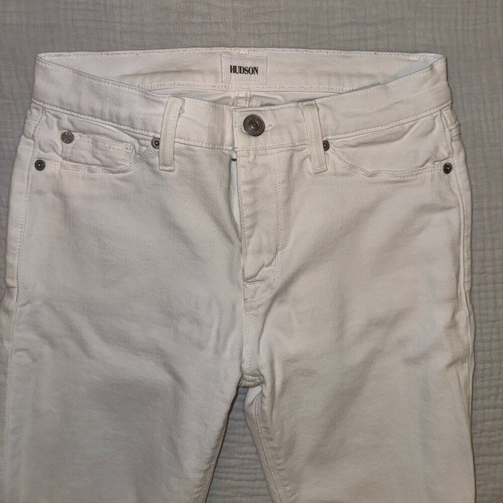 White Hudson Jeans (size 28)